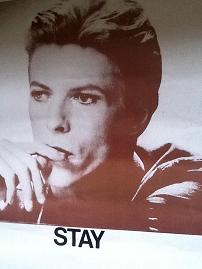 David Bowie Suffragette City / Stay Poster