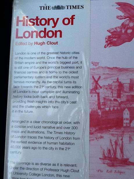 History of London Mapping History Book