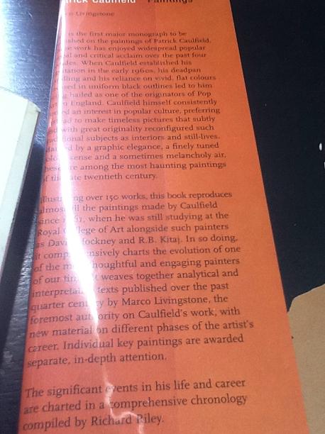 Patrick Caulfield Paintings Paperback Book