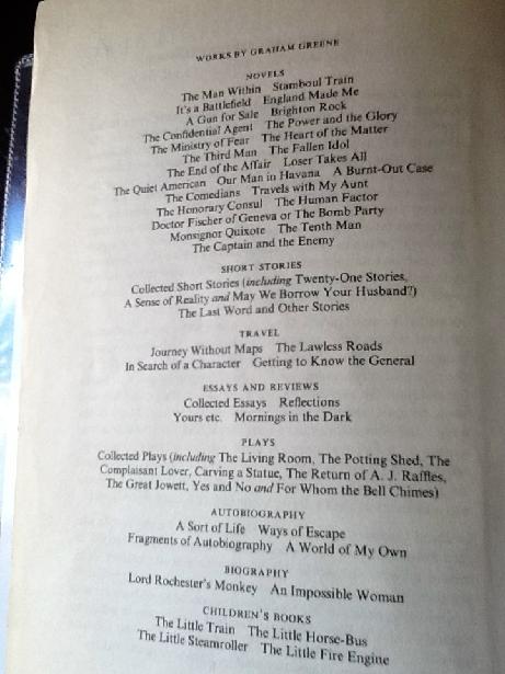 Penguin Graham Greene The Third Man and The Fallen Idol 1977 Book