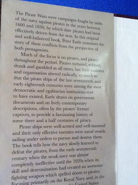 The Pirate Wars Book