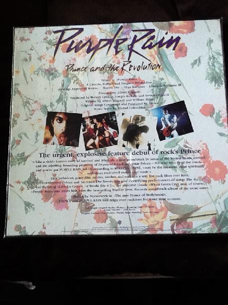 Prince Purple Rain Sealed Scarce ltd edition 12 x 12 pic box set CD and Video