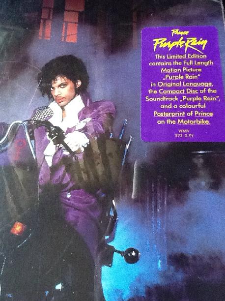 Prince Purple Rain Sealed Scarce ltd edition 12 x 12 pic box set CD and Video