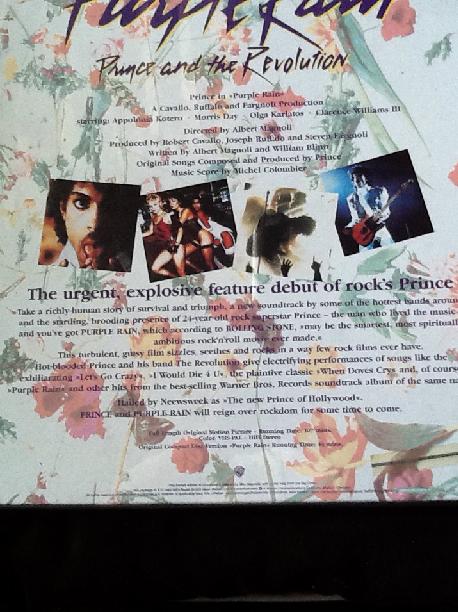 Prince Purple Rain Sealed Scarce ltd edition 12 x 12 pic box set CD and Video