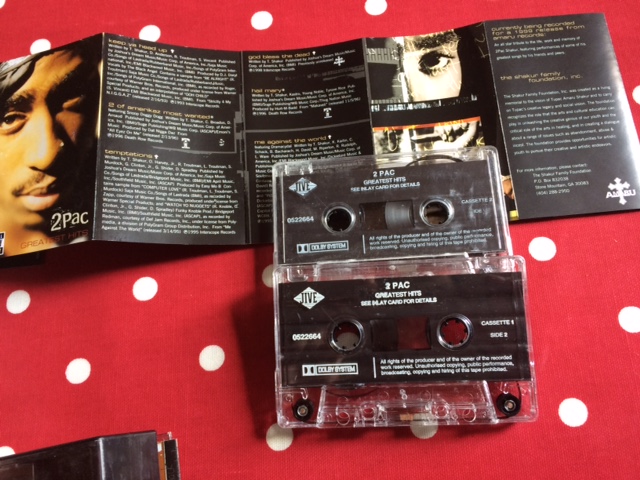 2Pac Greatest Hits 2 Cassette Fatbox