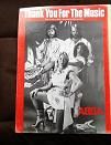 abba thank you for the music vintage sheet music