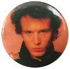 Adam and the Ants - Close Up Orange Button Badge