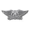 aerosmith wings metal pin