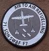 air to air refuelling woven patch