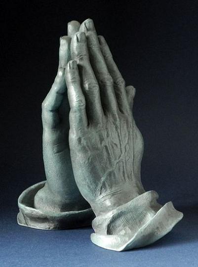 Albrecht Durer Praying Hands Sculpture