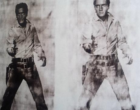 andy warhol double elvis