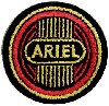 ariel logo embroidered patch