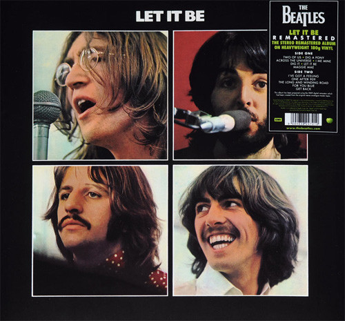 The Beatles Let It Be Vinyl, LP, Album, Reissue, Remastered, Stereo, 180 Gram (UK & Europe) (2012)