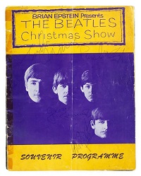 The Beatles Christmas Show Autographed Programme, 1963