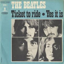Beatles Ticket to Ride 1973 French 7