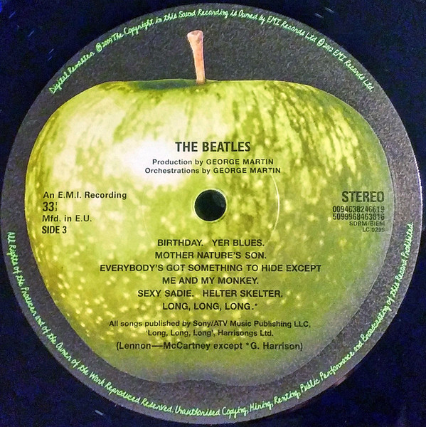 The Beatles The Beatles 2 × Vinyl, LP, Album, Reissue, Remastered, Stereo, 180 Gram, Gatefold Sleeve (UK & Europe) (2012)