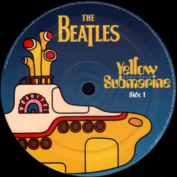 The Beatles Yellow Submarine Songtrack Vinyl, LP, Compilation (UK & Europe) (1999)