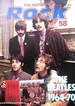 The Beatles 1964-70 - History of Rock, Issue 58 Magazine. UK. 1982.