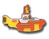 beatles official memorabilia - yellow submarine medium pin badge