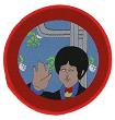 beatles - yellow submarine paul round woven patch