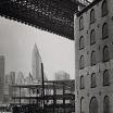 Title:  Brooklyn Bridge, Water and Dock Streets, Looking Southwest, Brooklyn 
Artist: Berenice Abbott