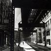 Title:  2nd and 3rd Avenue Lines, Looking West from Second and Pearl St., Manhattan 
Artist: Berenice Abbott