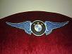 bmw winged embroidered patch