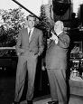Cary Grant and Alfred Hitchcock