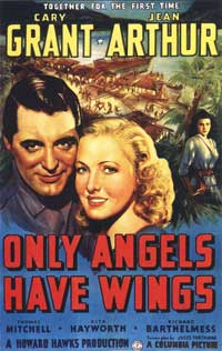 Cary Grant Only Angels Have Wings C Movie Poster