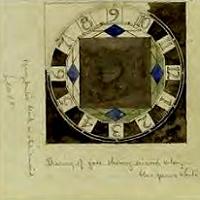 Charles Rennie Mackintosh - Design for Clock Face, 1917