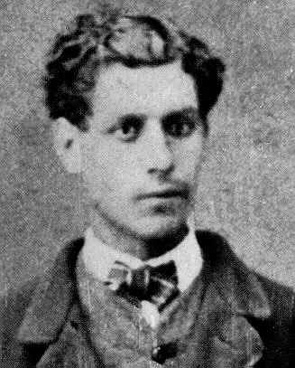 The only known photo of Lautr�amont, taken by Jacques Lefr�re
