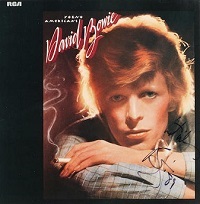 David Bowie Young Americans Autographed Vinyl LP, 1989