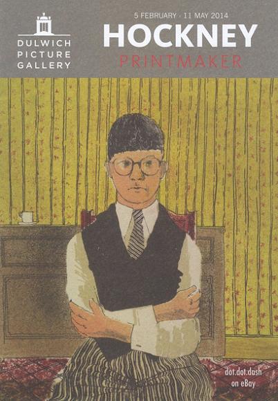 Hockney Printmaker Dulwich Picture Gallery Exhibition Poster