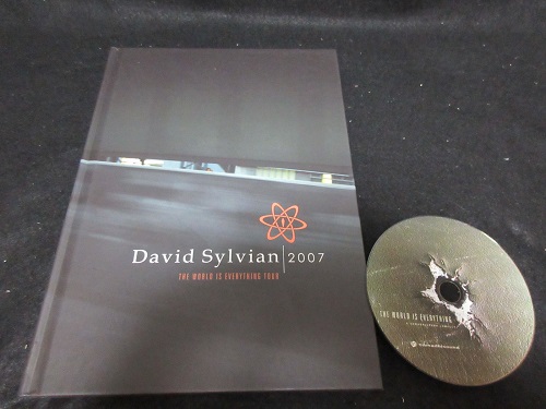 David Sylvian World Is Everything Tour 2007 Book w Samadhisound Sampler CD