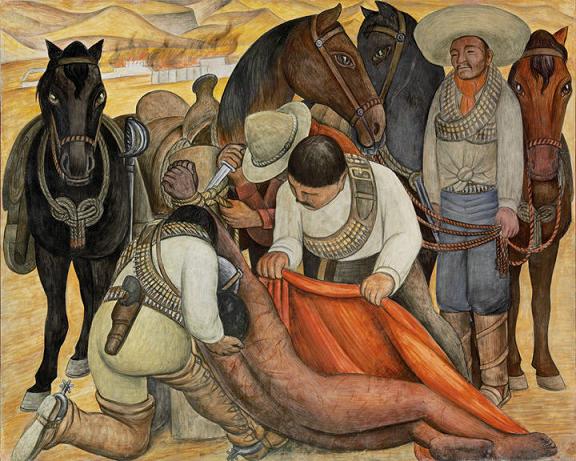 Diego Rivera - Liberation Of The Peon Print