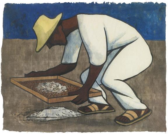 Diego Rivera - Refiner Of Sand Print