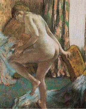 Degas After the Bath II Print
