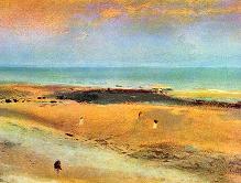 Degas Beach at Low Tide Print