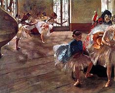 Degas Dance Exercise Print