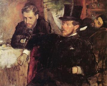 Degas Linet and Lainé Jeantaud Print