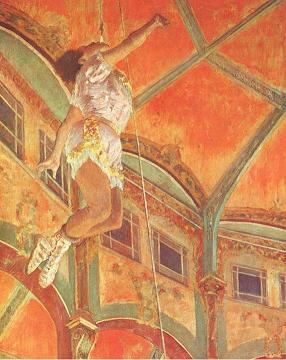 Degas Miss Lala at the Cirque Fernando Print