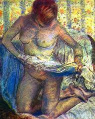 Degas Nude Woman Print