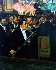 Degas Orchestra of the Opera Print