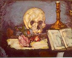 Degas Skull Print