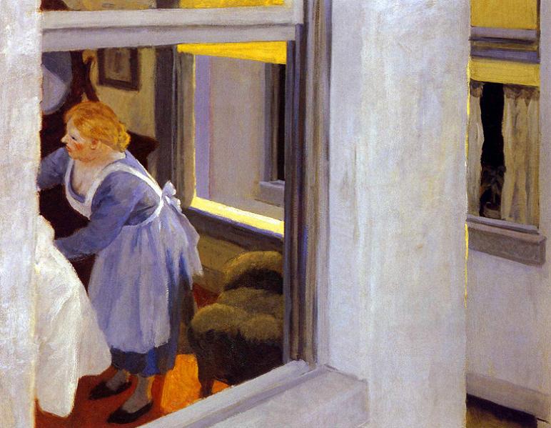 Edward Hopper Apartment Houses 24 Inch Canvas Print