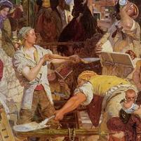 Ford Madox Brown Work Fine Art Print