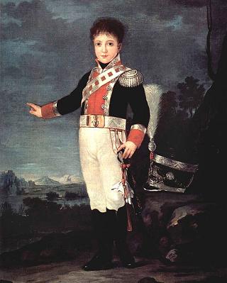 Goya Portrait of Don Sebastian Gabriel de Borb�n y Braganza