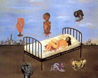 Frida Kahlo Henry Ford Hospital Print