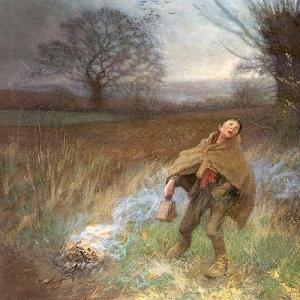 George Clausen Bird Scaring Print
