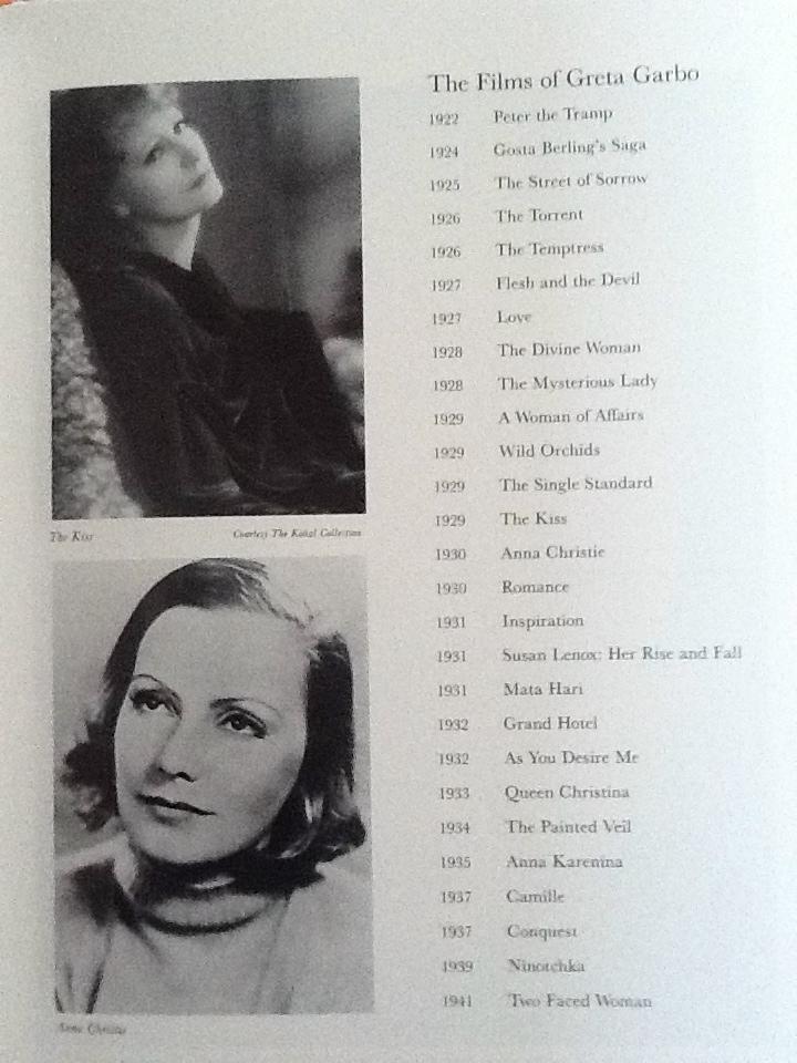 Greta Garbo Collection Book